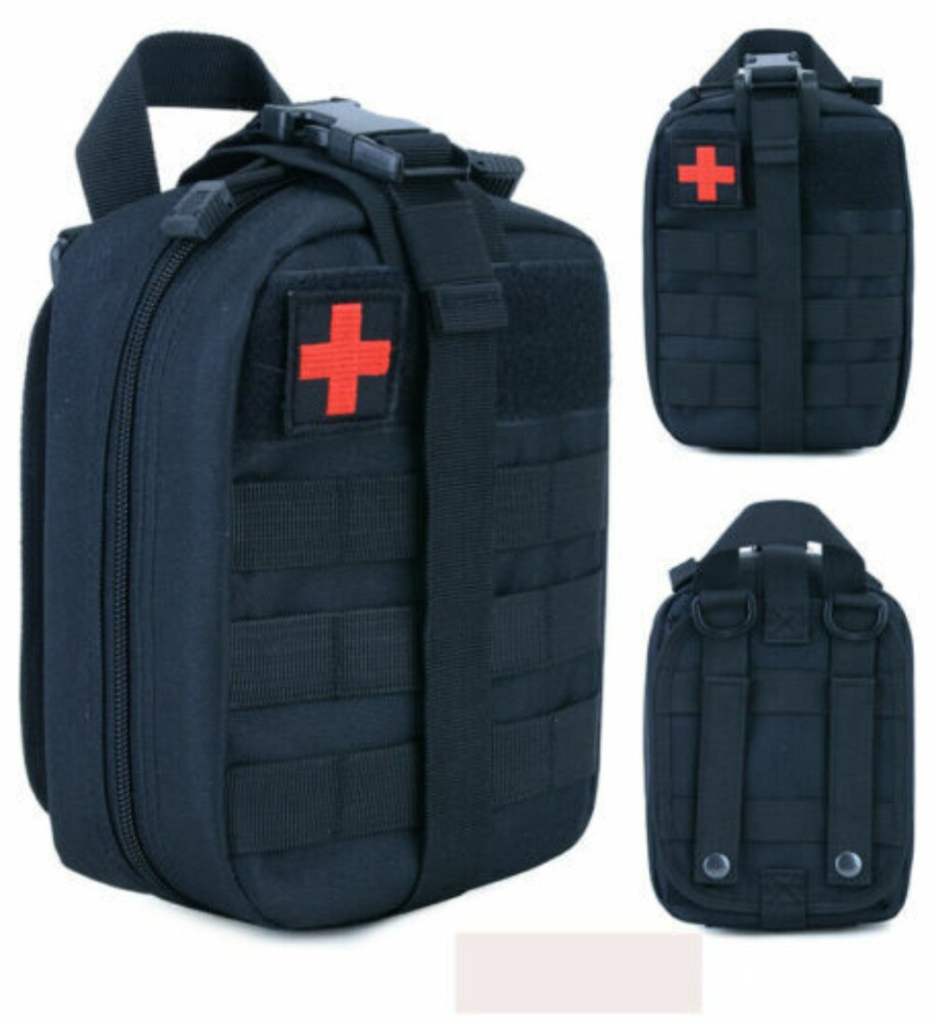 Tactical MOLLE Rip Away EMT Medical First Aid IFAK Medical Pouch Utility Bag