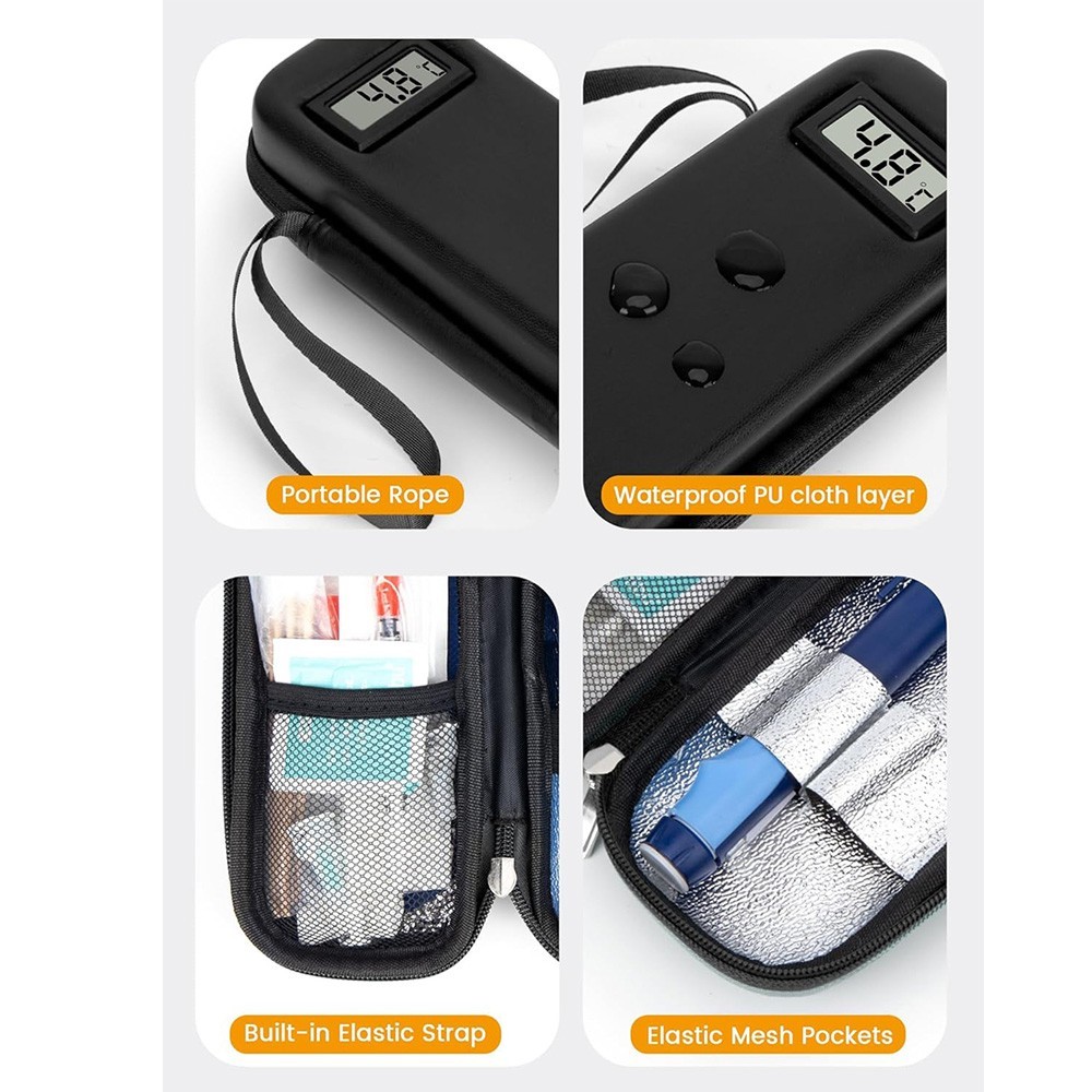 Insulin Cooler Travel Case Diabetic Medicine Cool Bag