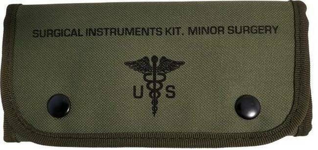 FIRST AID Surgical Kit ELITE STOCKED Field Medic Suture Trauma Survival 1st Aid