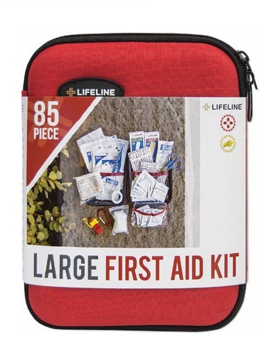 Large Hard‑Shell Foam First Aid Kit – 85 Pieces