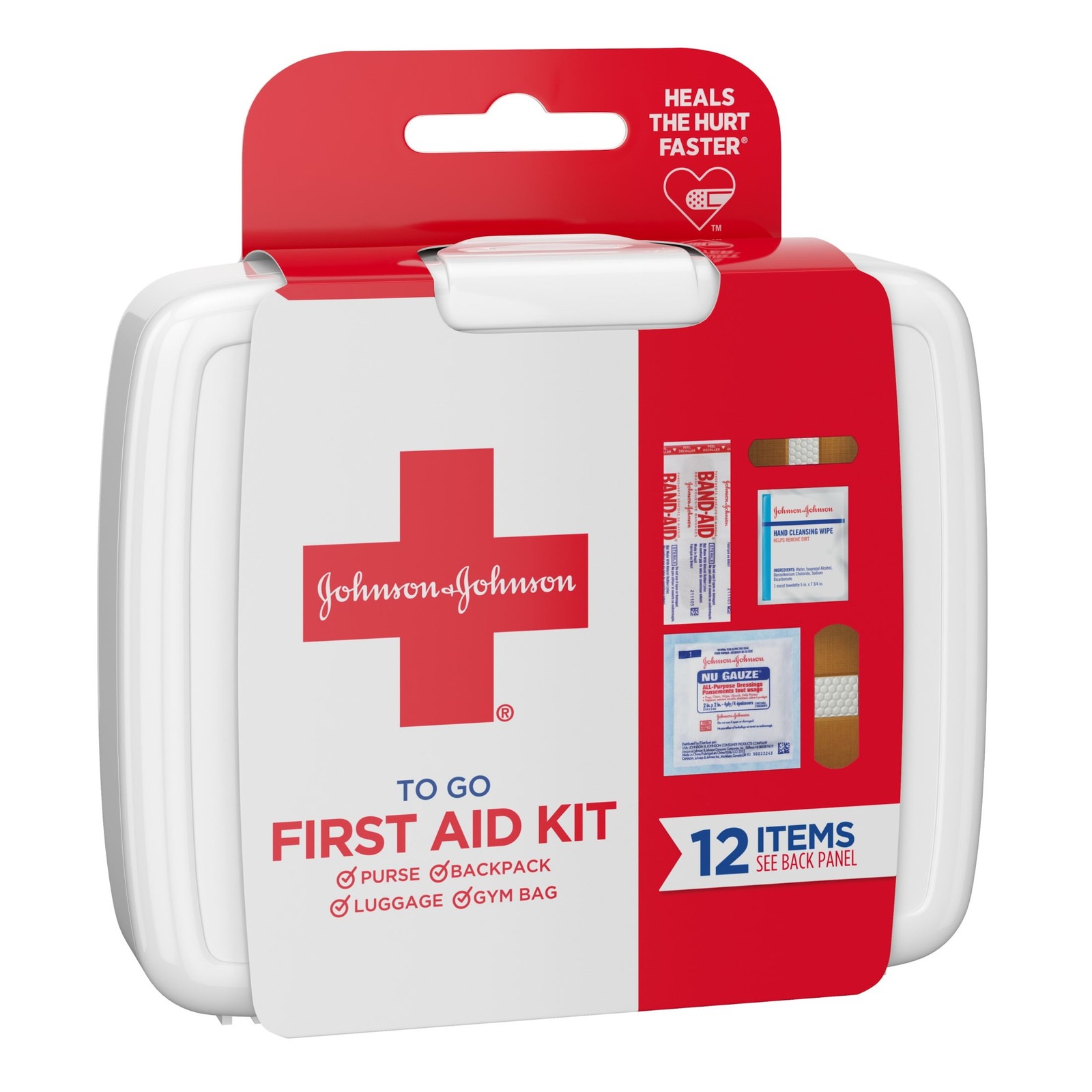 Portable Mini Travel First Aid Kit 12 Essential Supplies Emergency Wound Care US