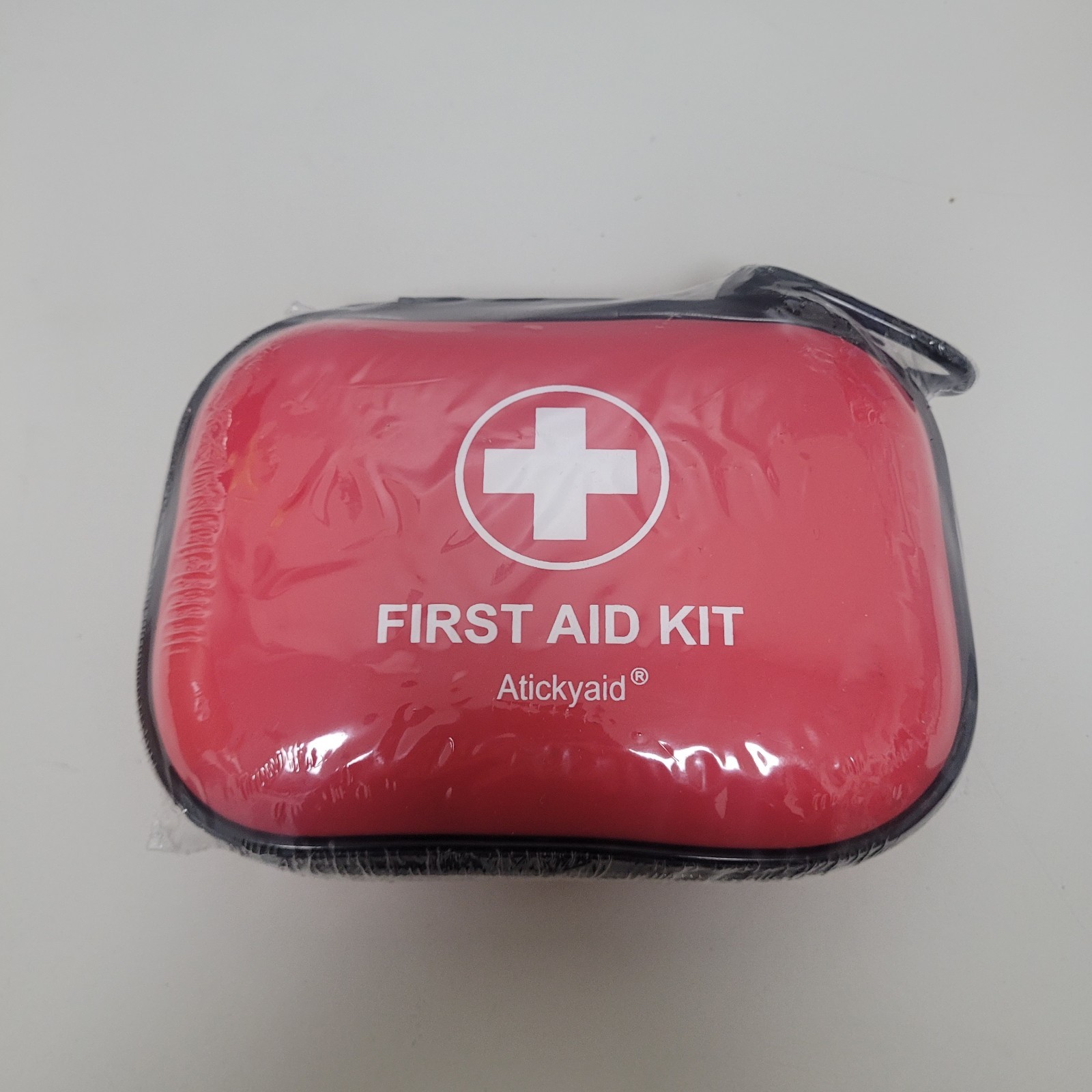 Mini First Aid Kit 120 Piece Small Waterproof Hard Shell Medical Kit for Car