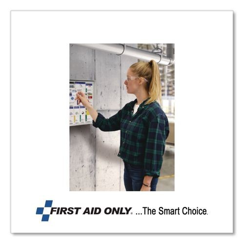 First Aid Only Bulk ANSI 2015 Compliant First Aid Kit, 89 Pieces, Plastic Case