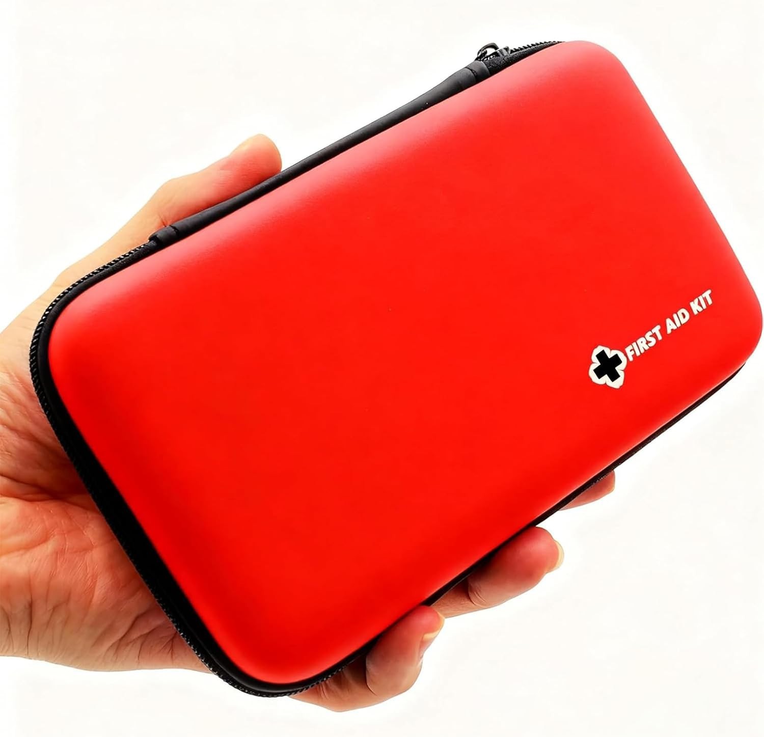 First Aid Kit Red Portable Compact Waterproof Mini Refill Supplies for Home C…
