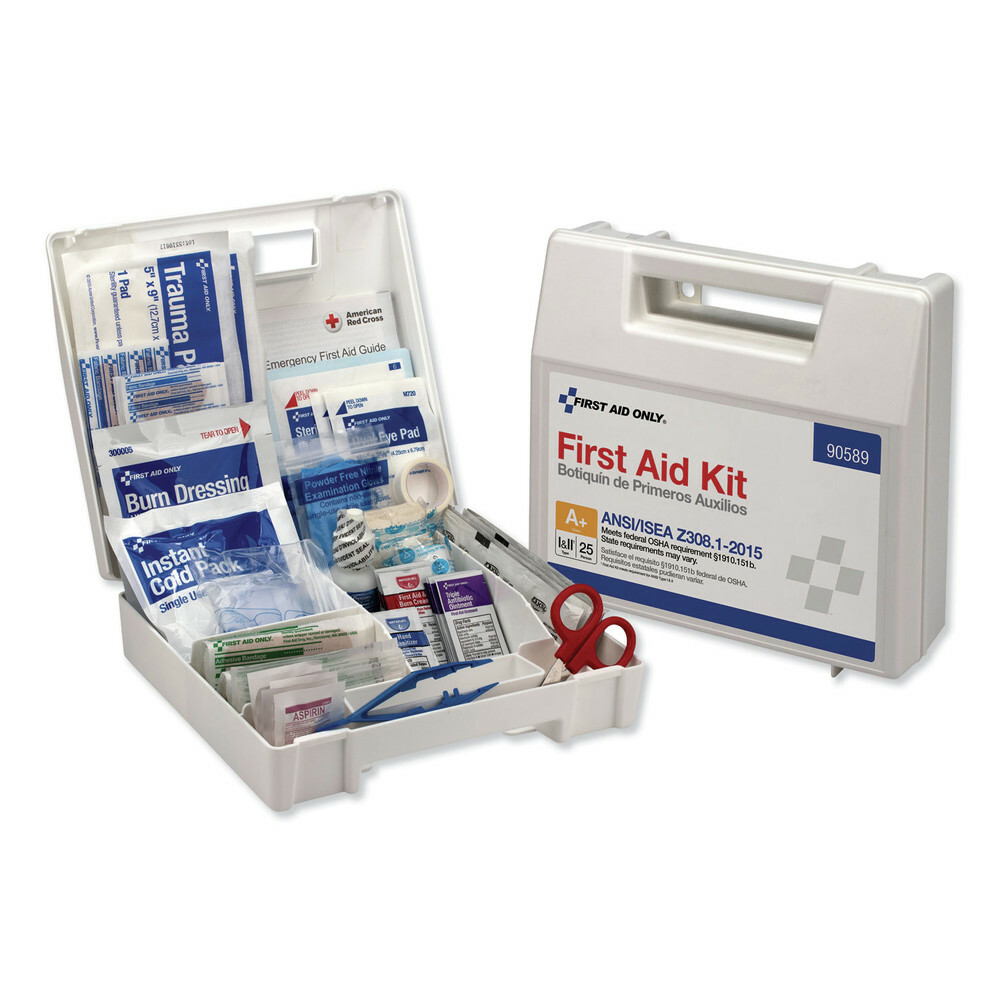 First Aid Only 90589 141-Piece ANSI Compliant Class A+ First Aid Kit New