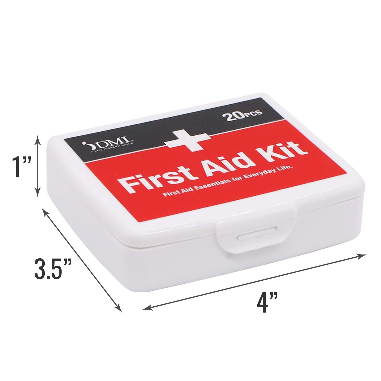 Mini First Aid Kit 20 Piece Small Compact Portable Travel Emergency Kit