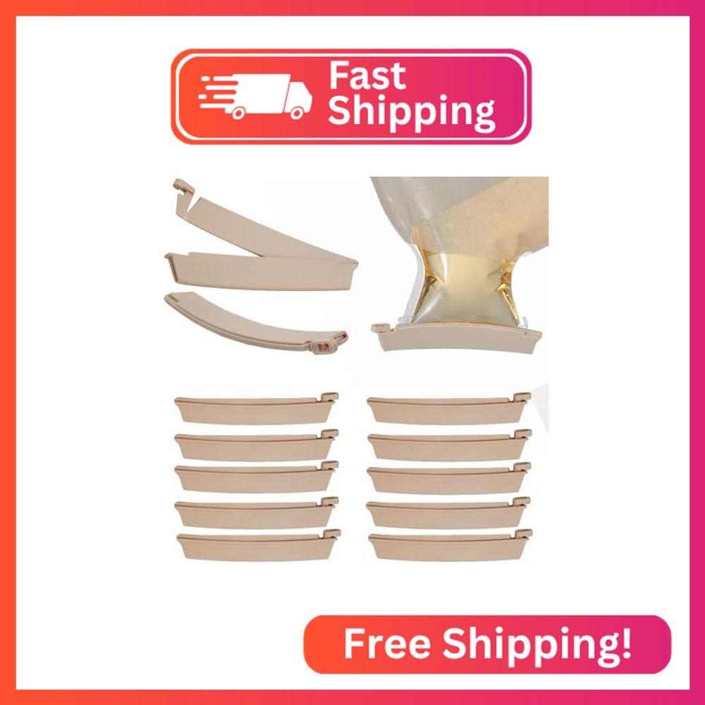 10Pcs Ostomy Bag Clip Colostomy Ostomy Supplies Drainable Pouch Clamp Tail,Reusa
