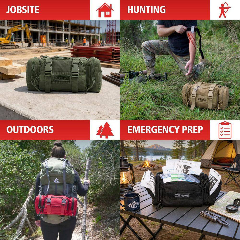 Rapid Response First Aid Kit, Olive Drab