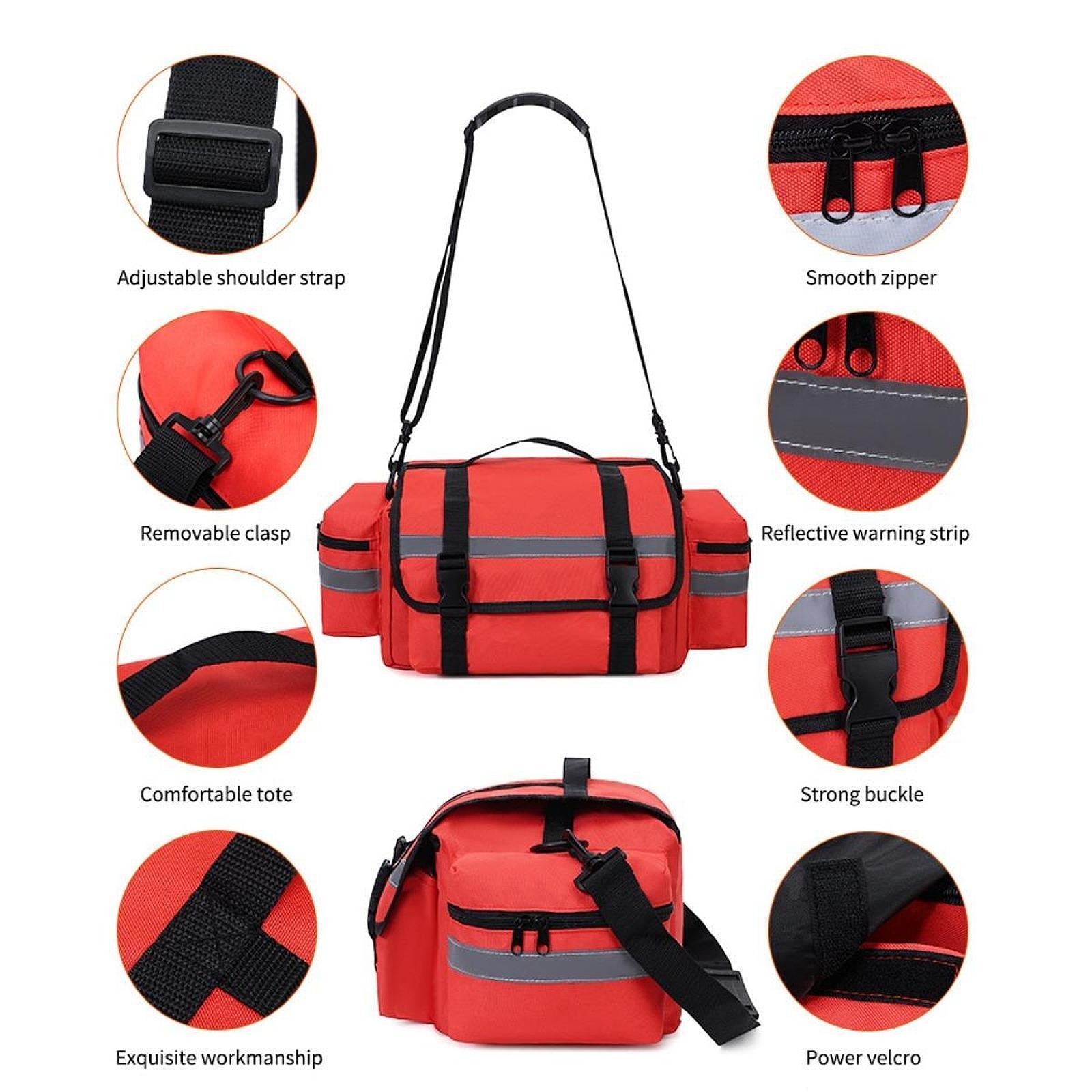 First Aid Bag Multipurpose Emergency Set Organizer for Hunting Travel Hiking