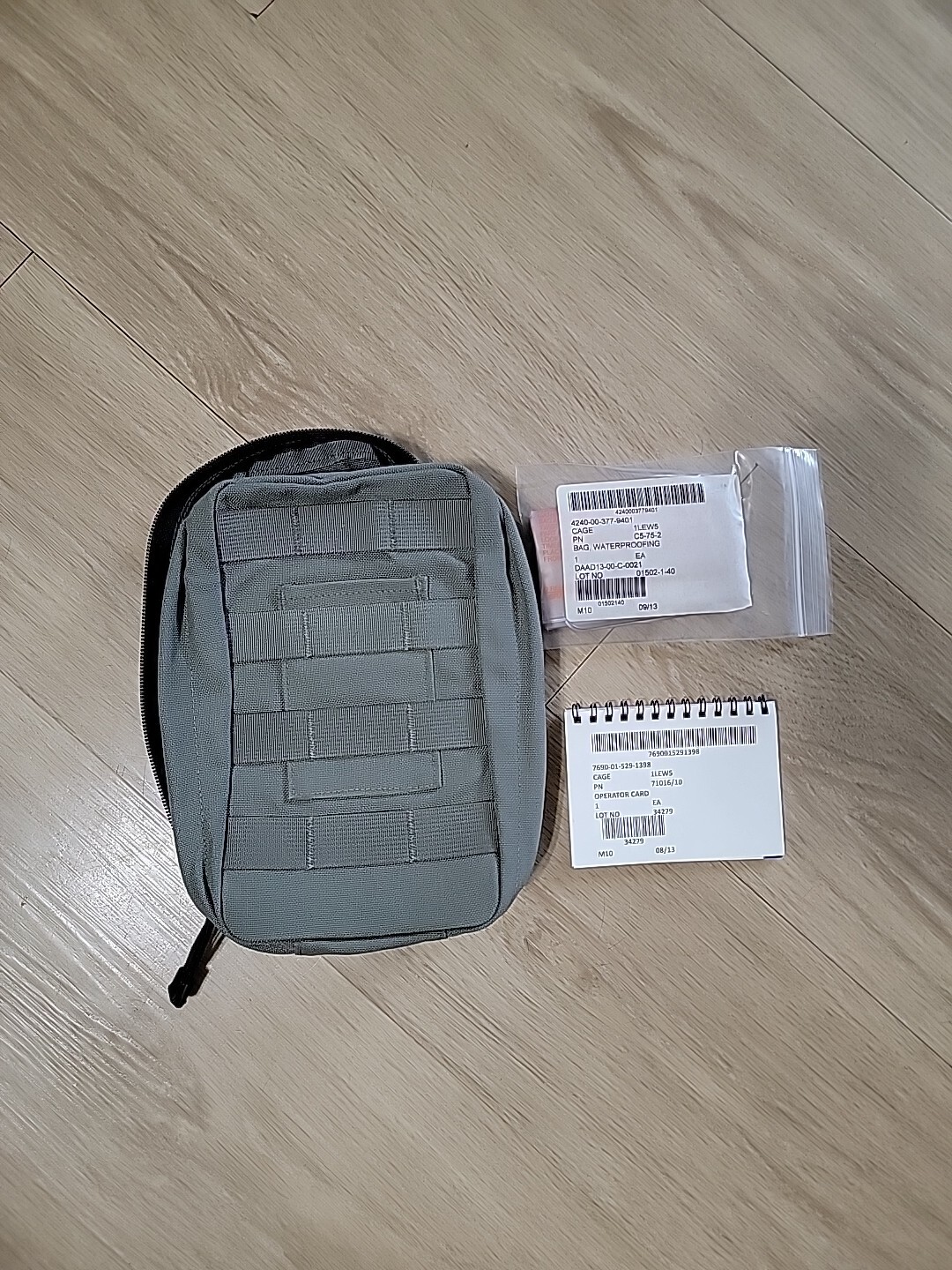 Rothco Molle Tactical Black Pouch for First Aid Kit Bag