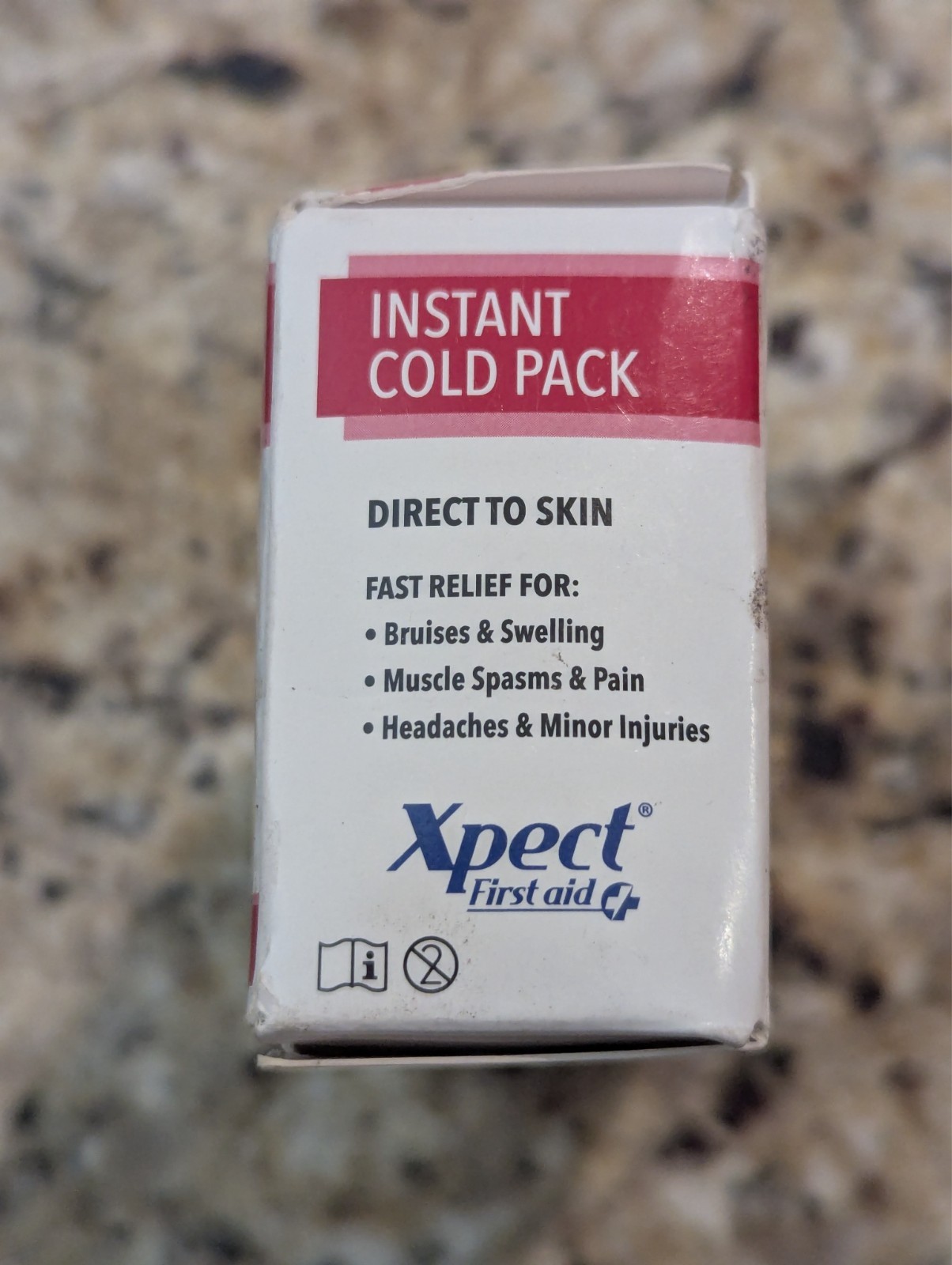 Xpect First Aid Cold Pack Direct to Skin 4.75" x 6" exp: 12/2027