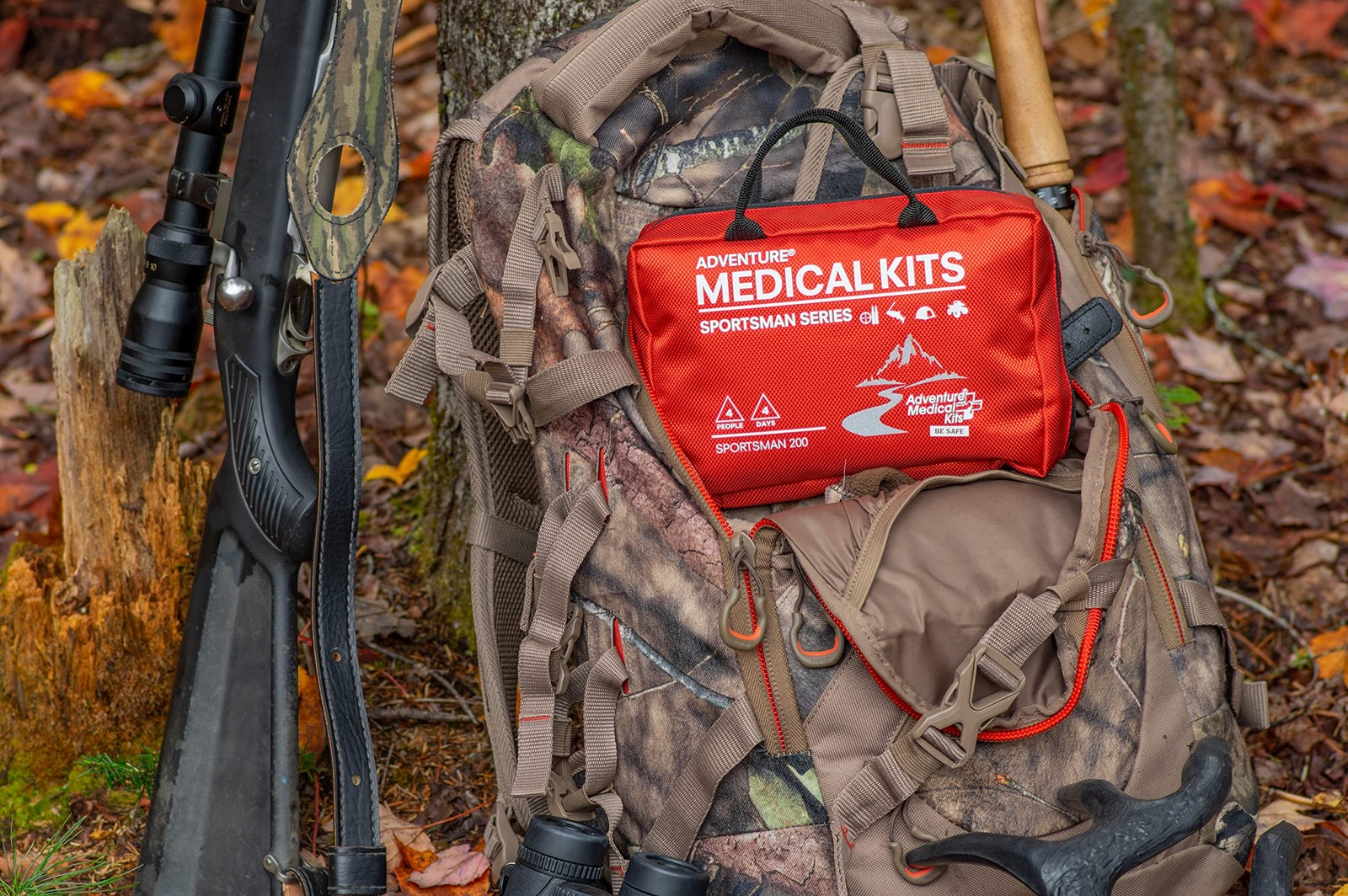 Adventure Medical Kits Sportsman Series 200 Outdoor First Aid Kit – 82 Pieces