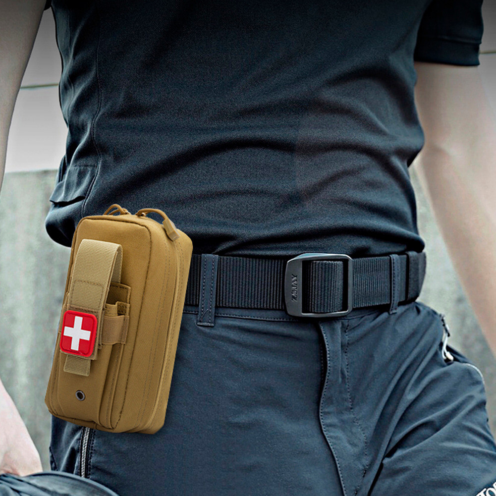 First Aid Medical IFAK Molle Small Tactical Bags Outdoor Emergency EMT Med Kits