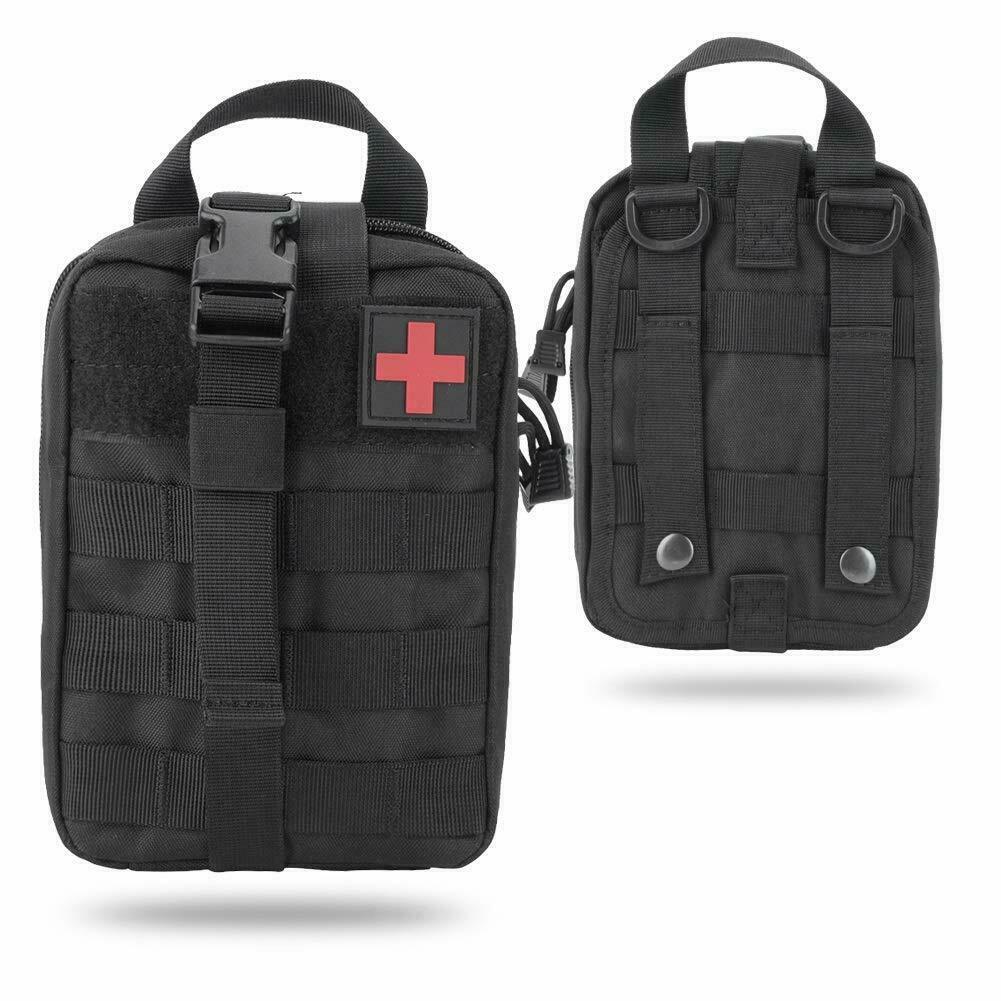 Tactical First Aid Pouch Molle EMT Pouches Rip-Away Military IFAK Medical Bag