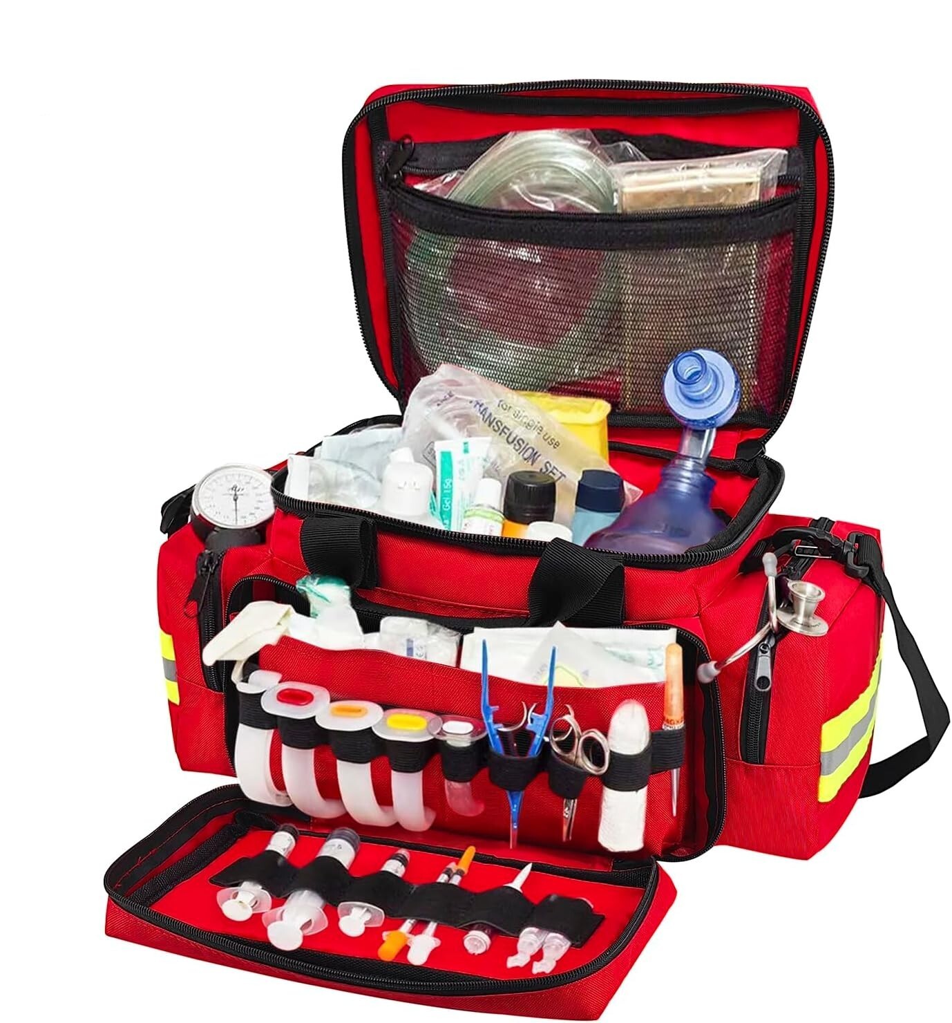 Emergency Bag – First Aid Bags Empty – First Responder Bag for Trauma