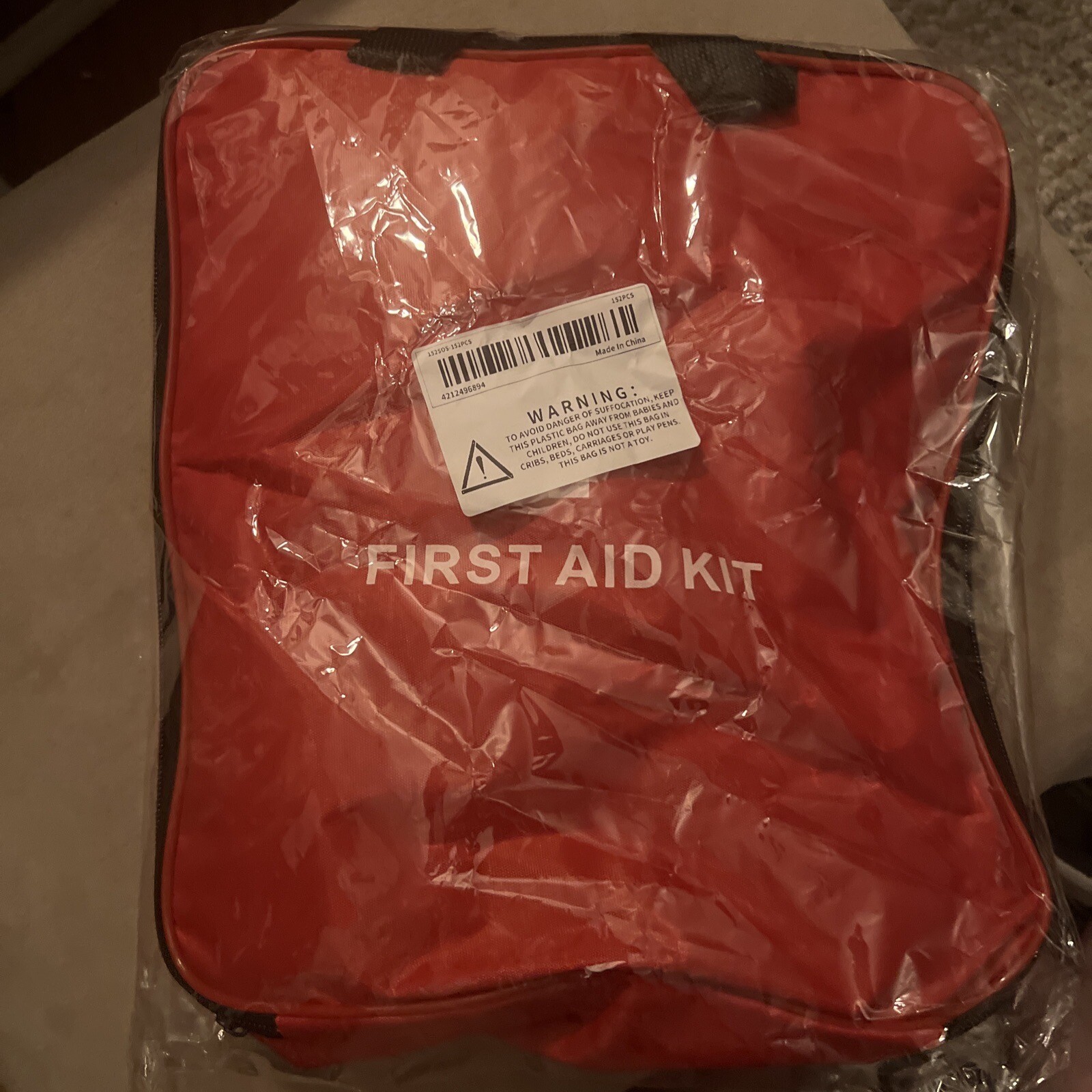 First Aid Kit 152 Piece Complete with bag