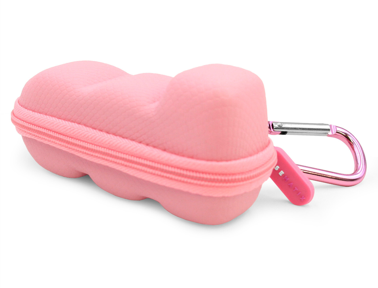 CM Pink Asthma Inhaler Travel Case, Does Not Include Inhaler Medicine