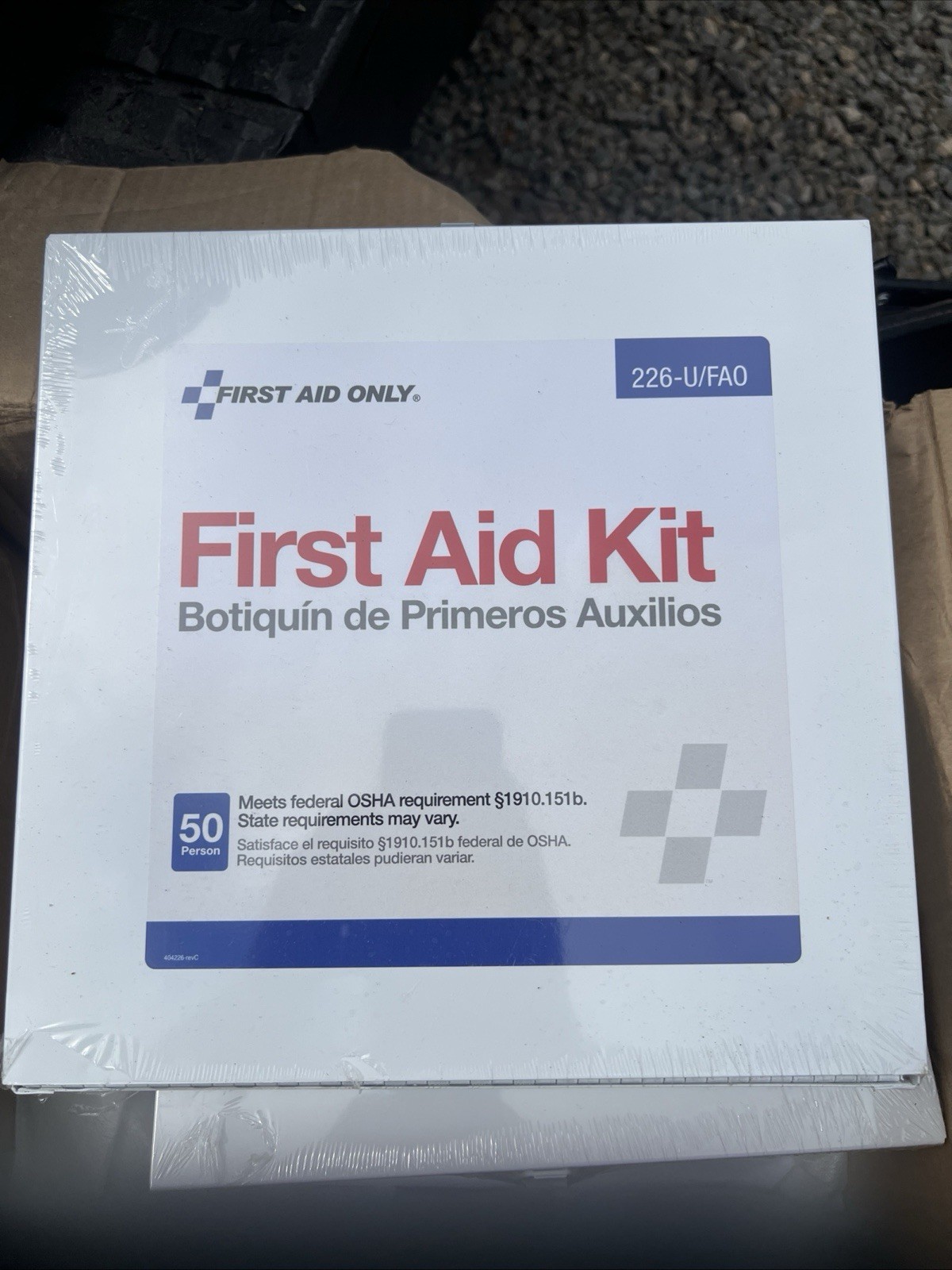 First Aid Only 226-U/FAO 50 Person OSHA ANSI Class A First Aid Kit NEW Seale