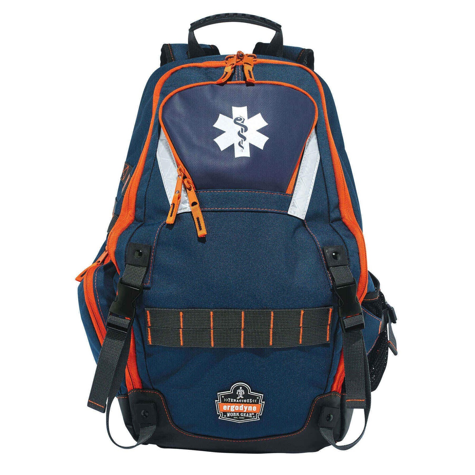 Trauma Backpack 14.5x5x20in 600D Polyester for EMS, Police, Firefighters