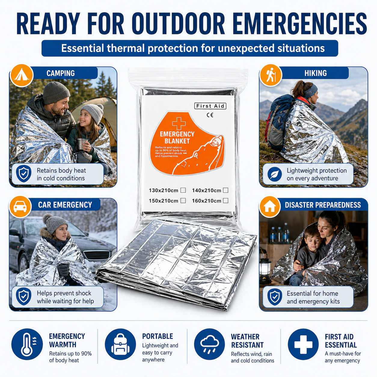 Trauma First Aid Kit – Tourniquet – Military Survival Kit – IFAK – EMT