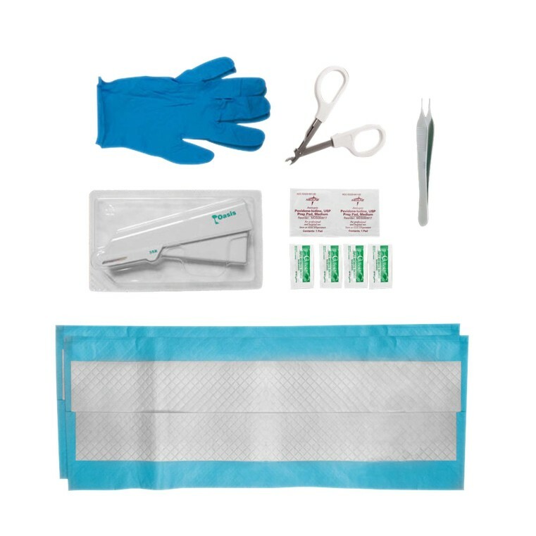 Skin Stapler Kit – Wound Care Trauma Kit, 15 Pieces