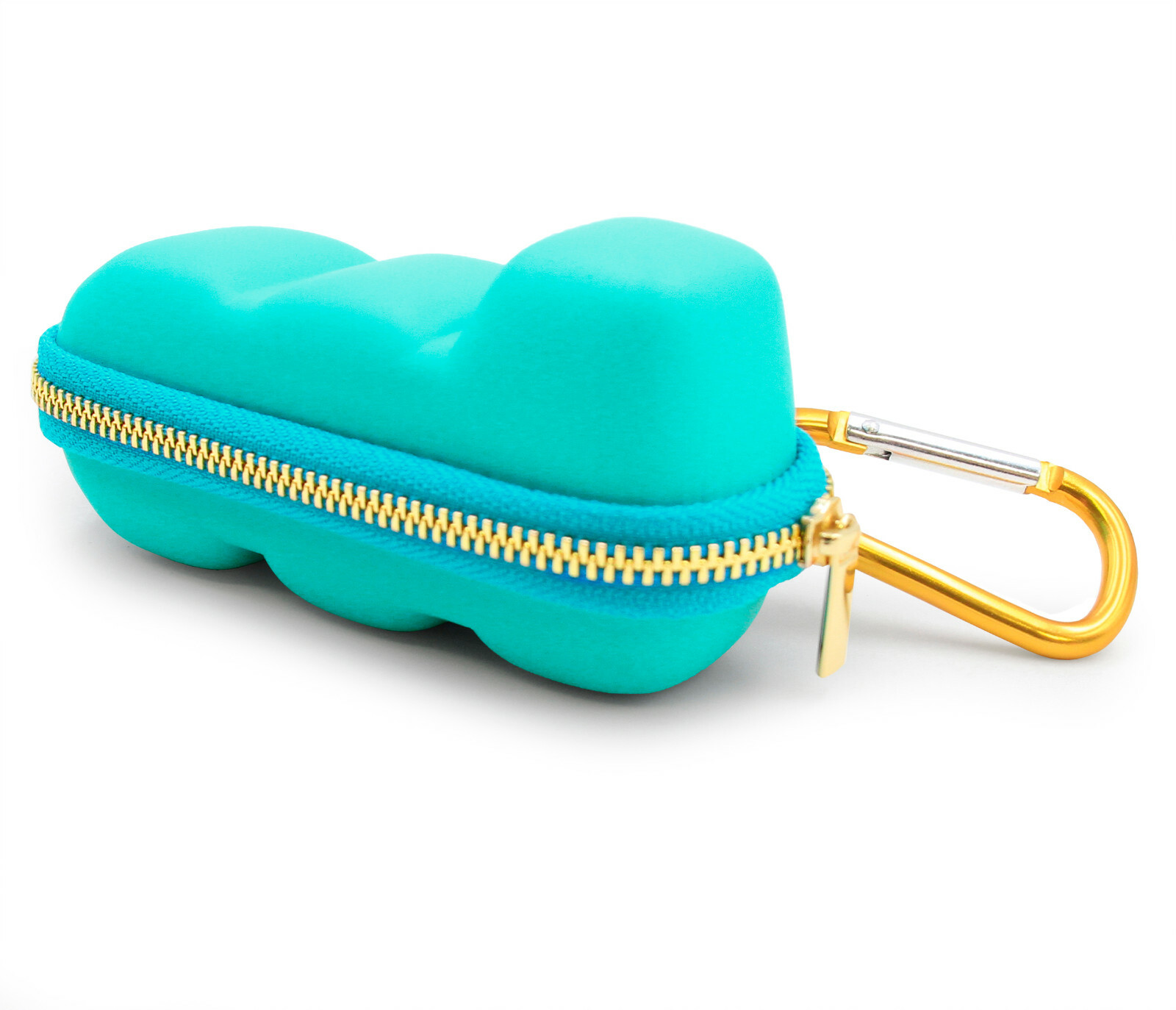 CM Turquoise Asthma Inhaler Travel Case, Does Not Include Inhaler Medicine