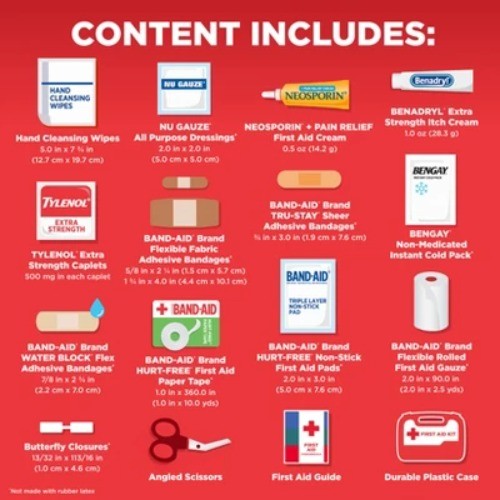 Band-Aid First Aid Kit – 160ct