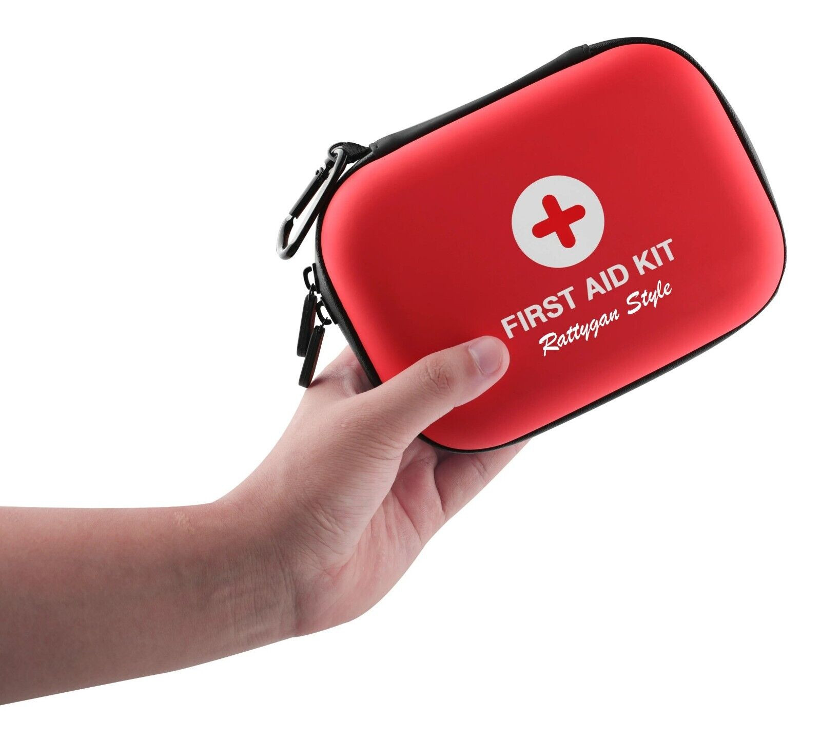 All-in-One Compact First Aid Kit with Waterproof Hard Shell Case – 100 pieces