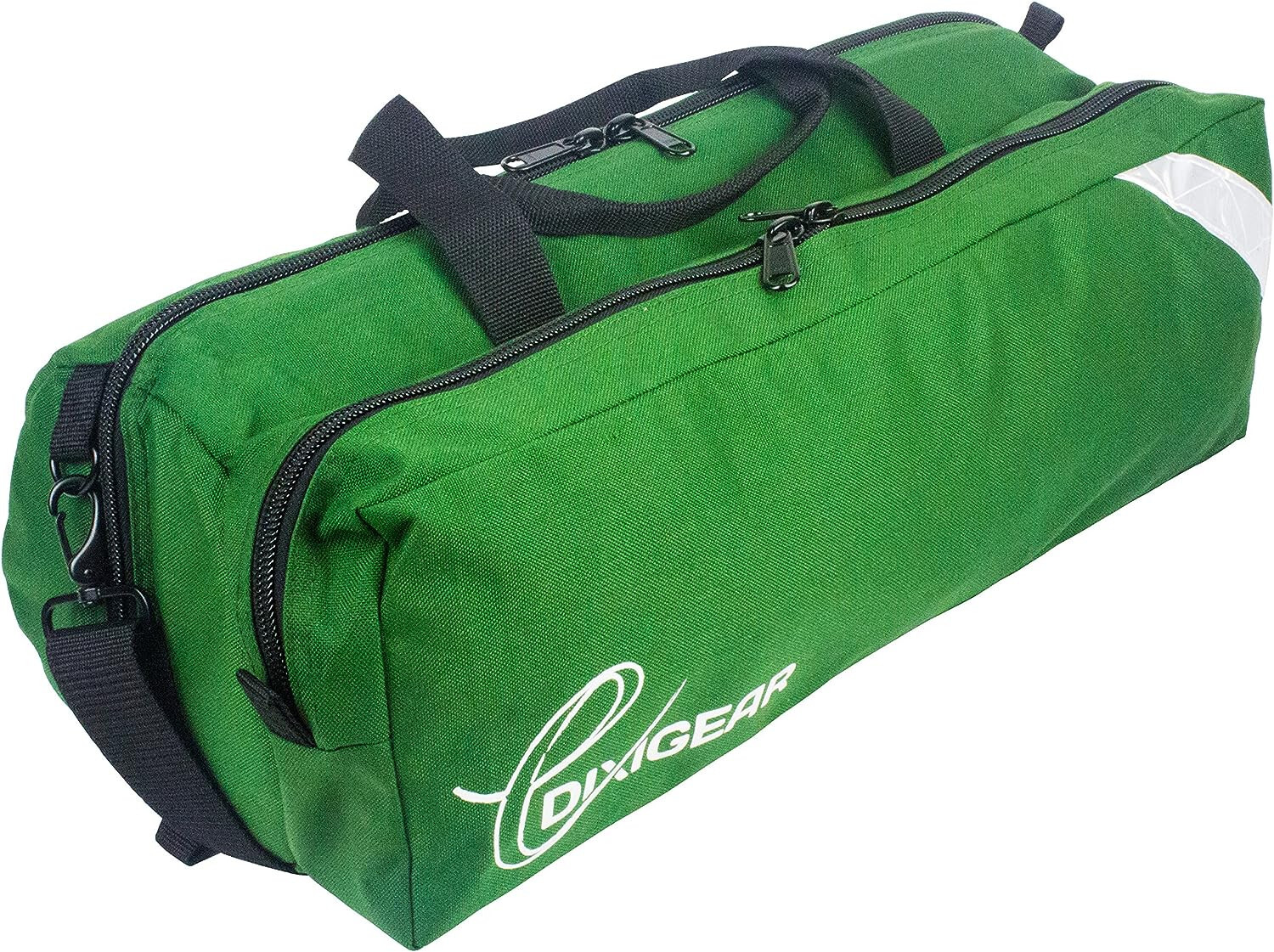 O2 Duffle Responder Bag with Side Pocket for Medical Supplies – Green
