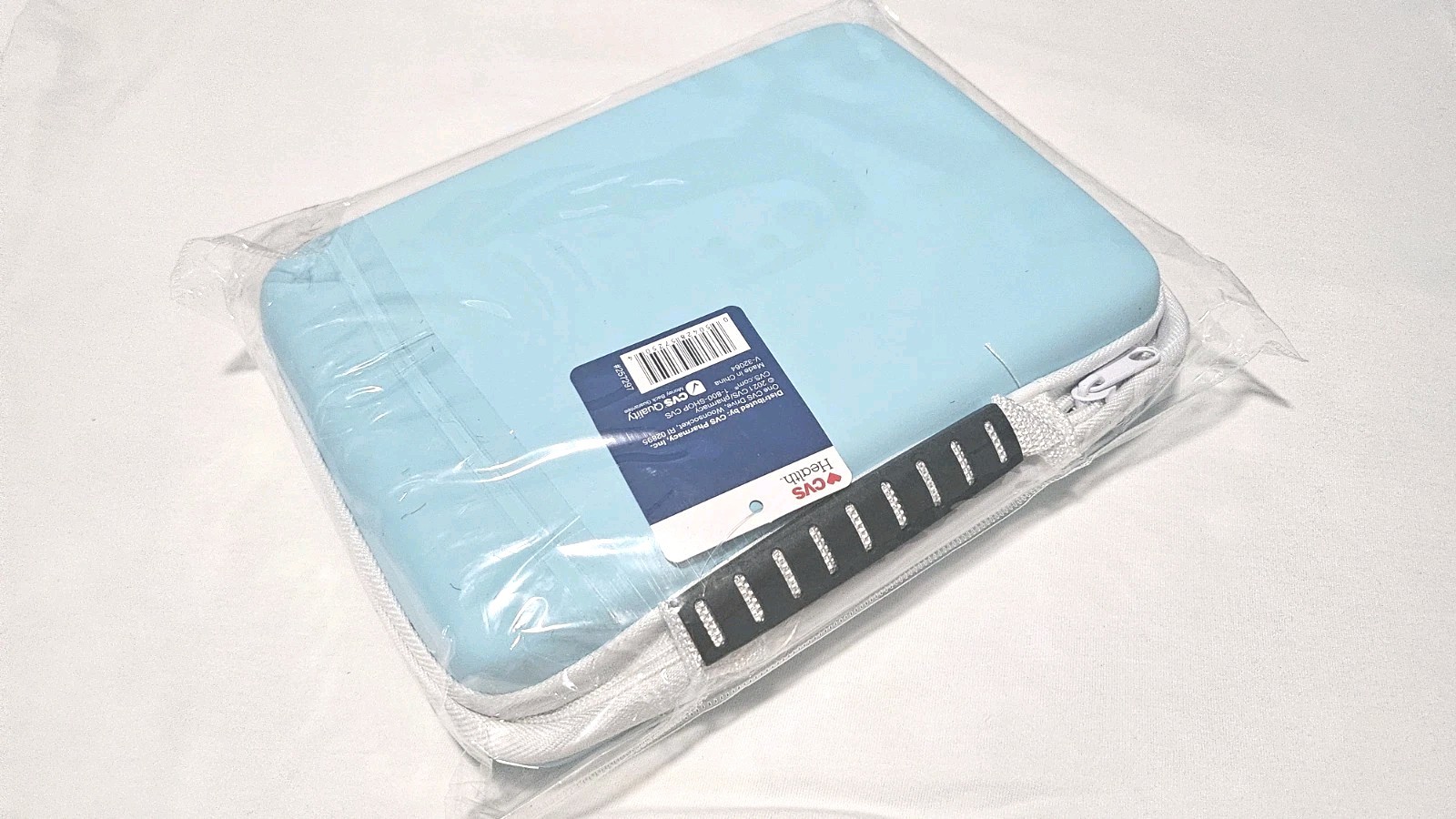 CVS HEALTH BUILD YOUR OWN FIRST AID CASE BLUE 9.25” X 6.5” X 2.5” IN/ NEW