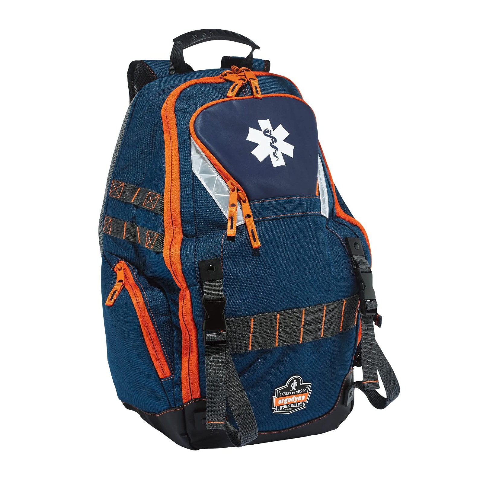 Trauma Backpack 14.5x5x20in 600D Polyester for EMS, Police, Firefighters