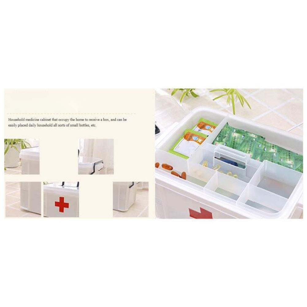 CeFurisy First Aid Kit, Portable Storage Boxes with Carry Handle Storage Case…