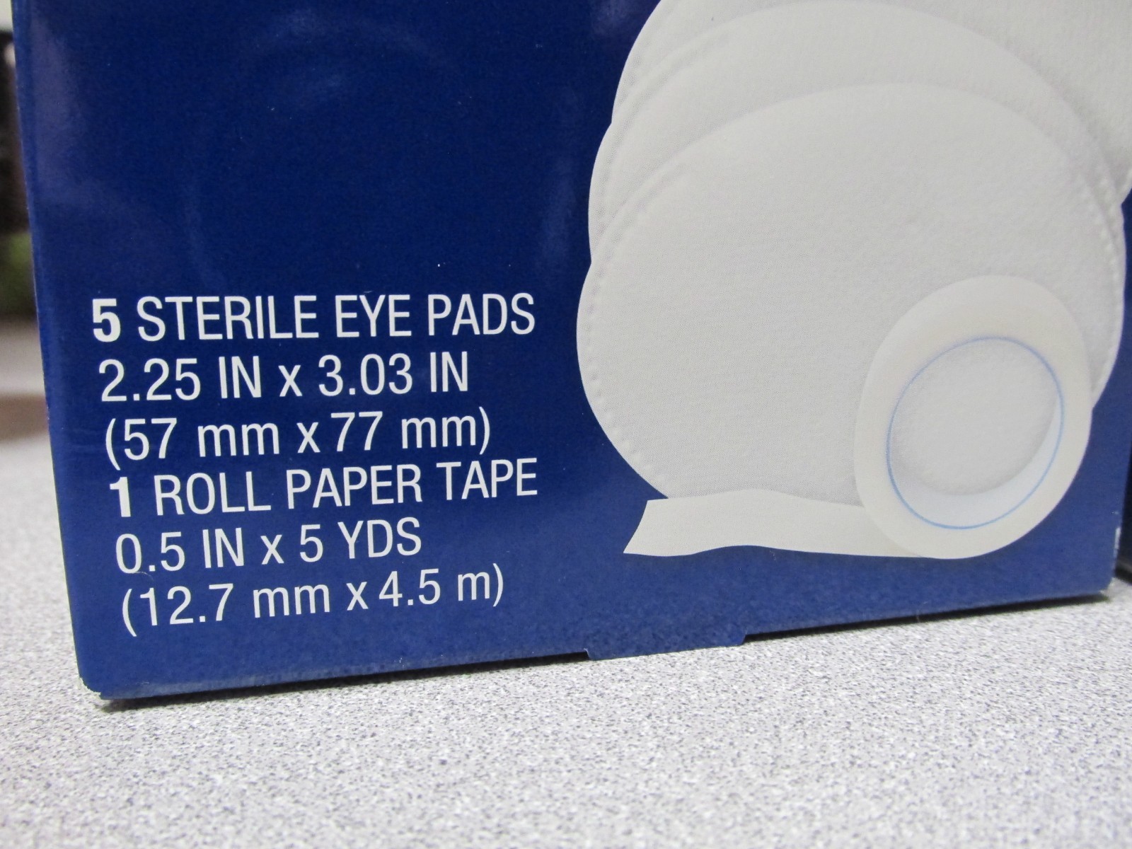 2 Boxes CVS Health Eye Injury Kit