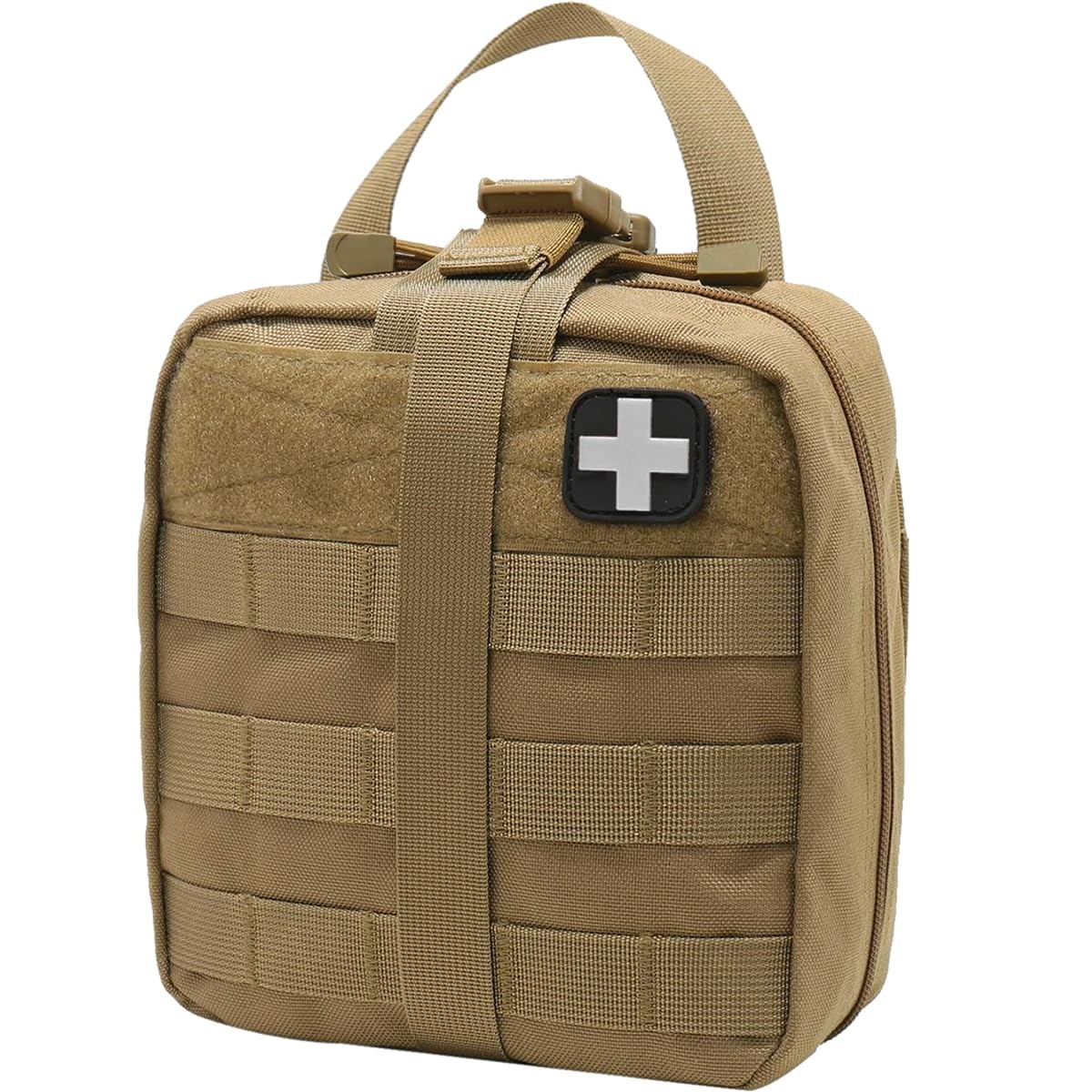 First Aid Kit Med Medical – Kit Rip-Off 180 pcs Water-Resistant Emergency Kit…