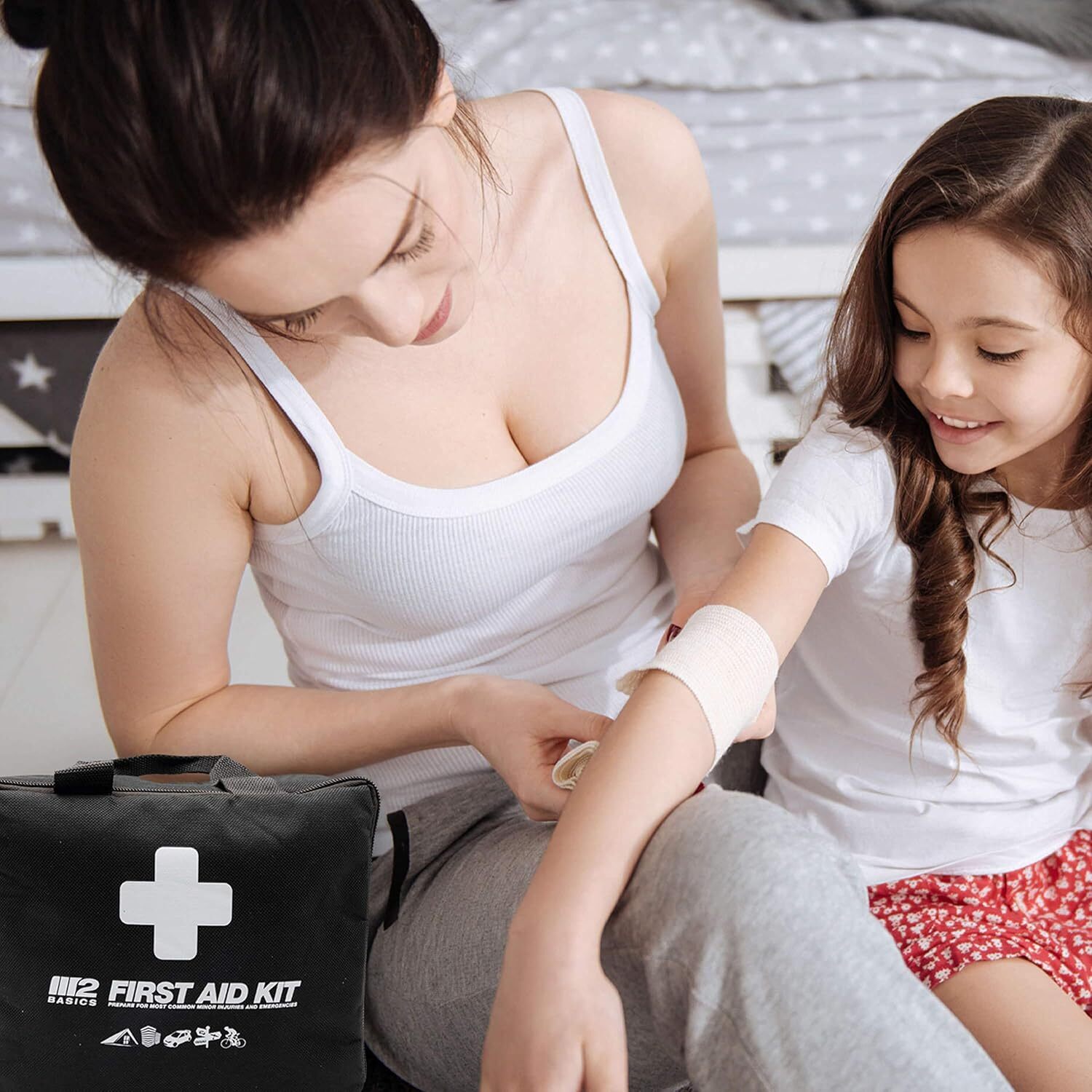 Professional 300 Piece (40 Unique Items) First Aid Kit | Home Car Business