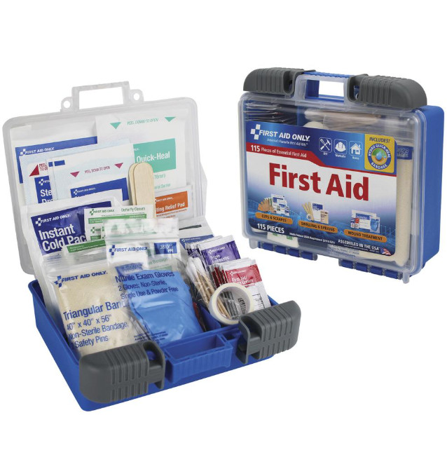 First Aid Kit 10-person Aid Kit Essential Aid Items 115-piece