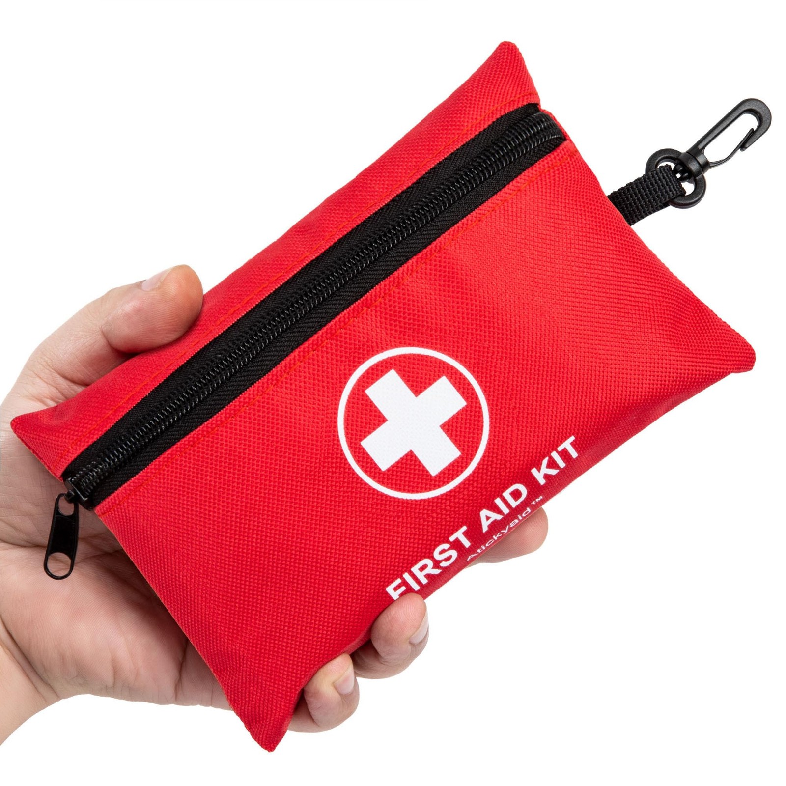 Atickyaid Mini First Aid Kit – 140 Piece Small First Aid Medical Kit for Car,…