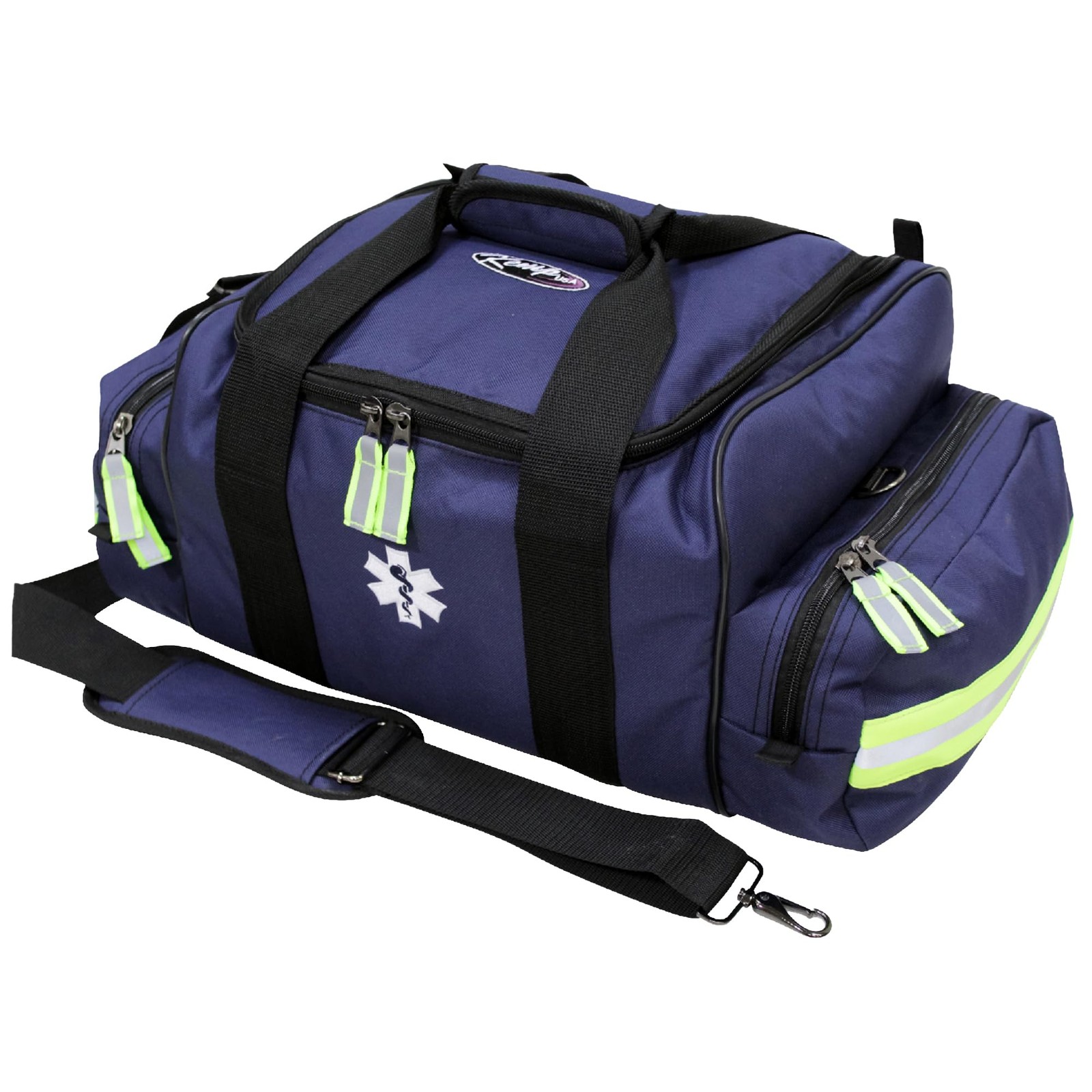 Kemp USA Maxi Trauma Bag Navy Blue Large EMT First Responder Medical Supply S…