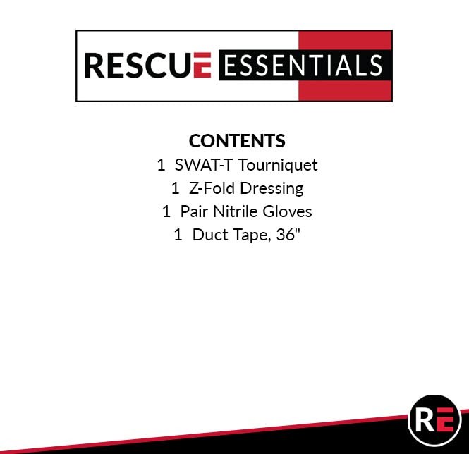 Pocket Trauma Kit – Compact Vacuum-Sealed IFAK with SWATT Tourniquet, Gauze, …