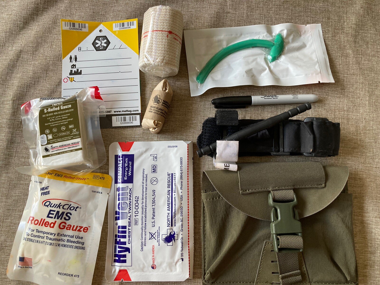 GREEN GBRS "Phocus Research Advanced Trauma Bundle" STYLE w authentic NAR Meds