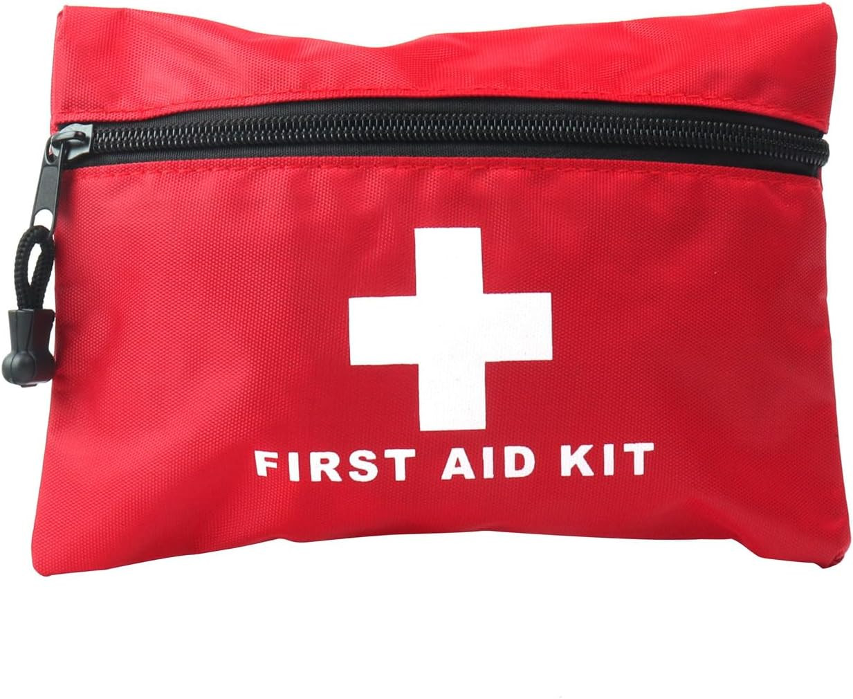 Red First Aid Bag Small First Aid Kit Empty Medical Storage Bag for First Aid Ki