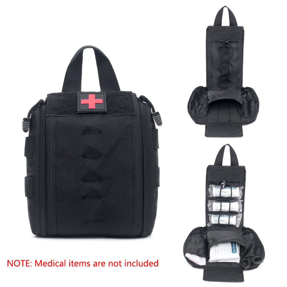 Tactical Molle First Aid Kid Utility Medical Bag Waist Pack Survival Medic Bag