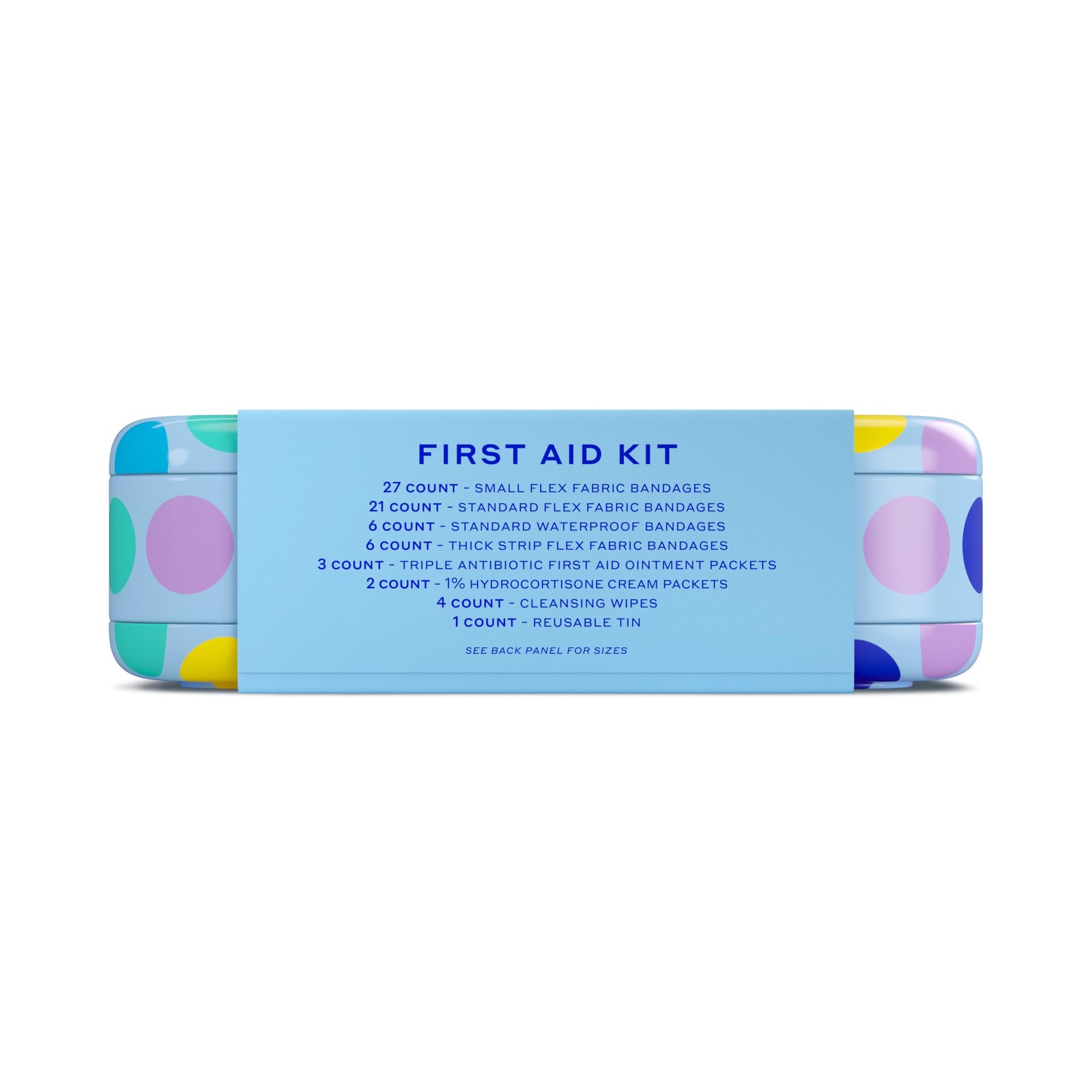 First Aid Kit – Adhesive Bandages in Flexible Fabric and Waterproof, Singe Us…