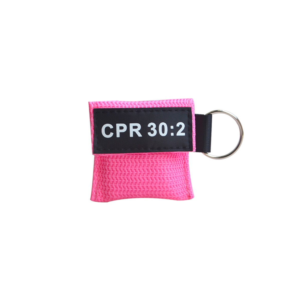 60PCS 8 COLORS CPR MASK ONE-WAY VALVE KEYCHAIN POUCH CPR 30:2 AED FIRST AID