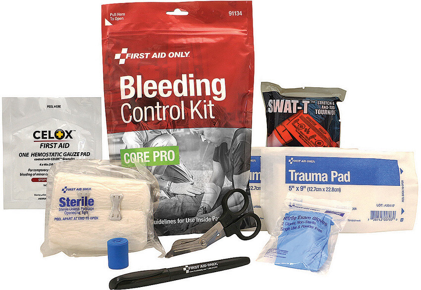 New First Aid Only Core Pro Bleeding Control Kit FAO-91134