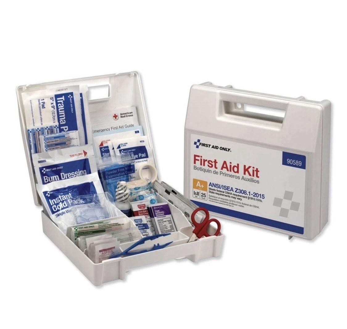 First Aid Kit 90589 141-Pc. ANSI 2015 Compliant New Sealed