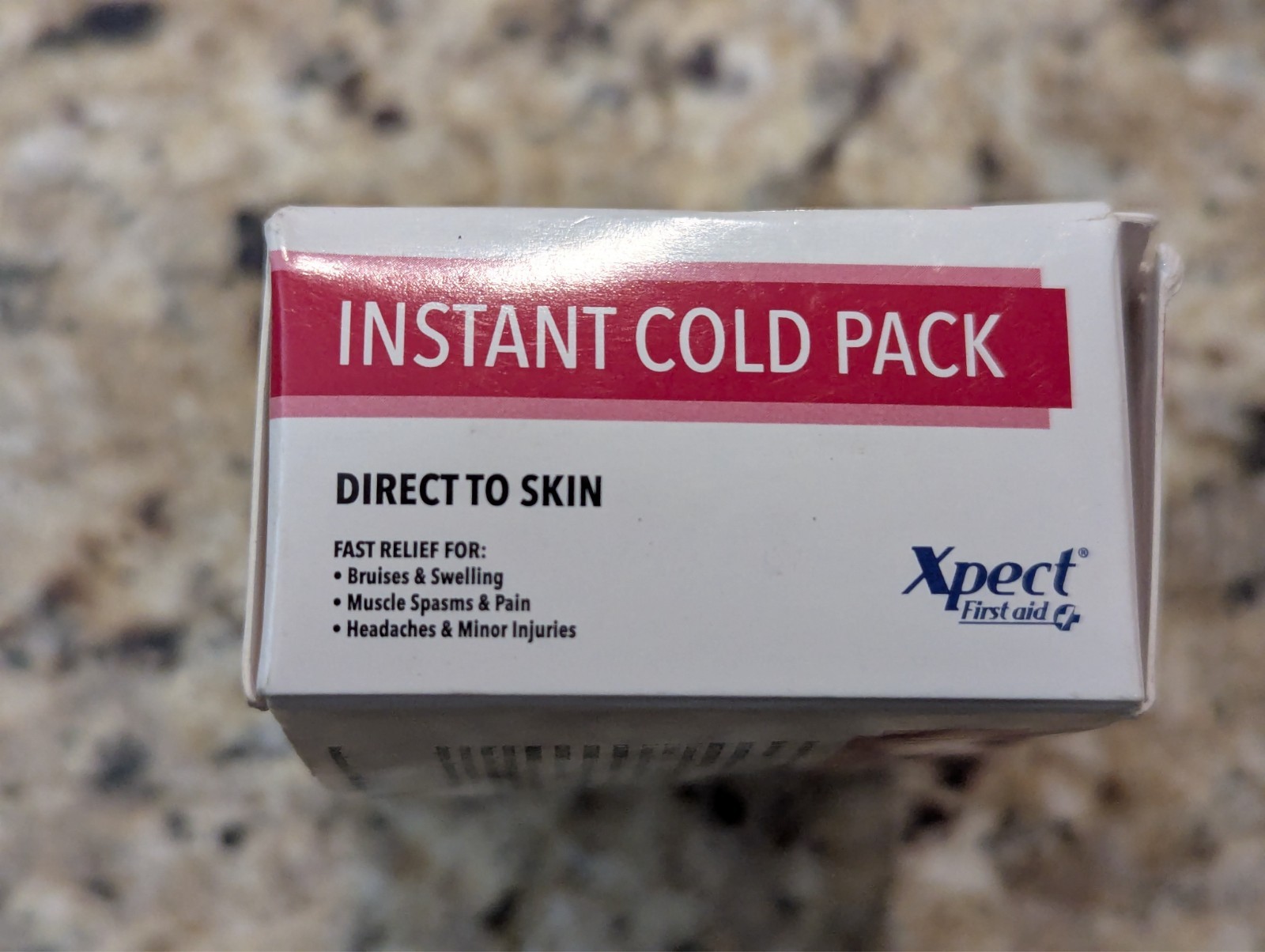 Xpect First Aid Cold Pack Direct to Skin 4.75" x 6" exp: 12/2027