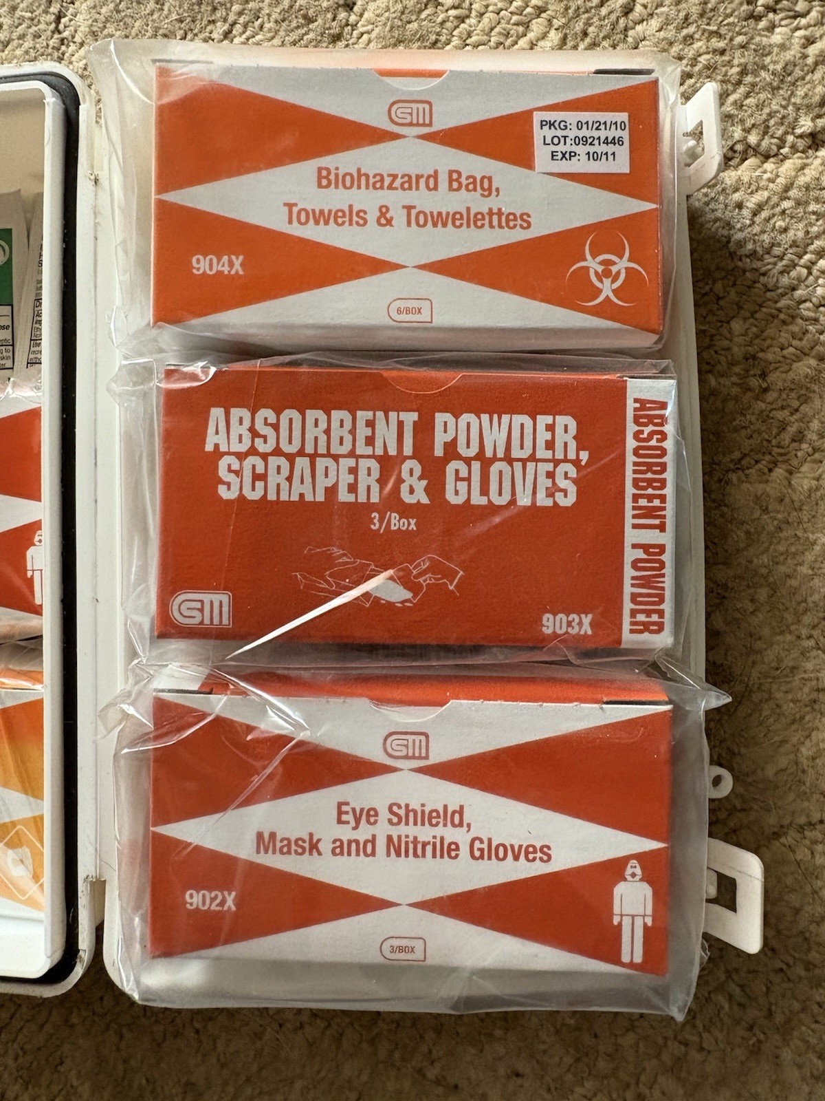 Bloodborne Pathogen Kit Certified Safety Mfg. USA Premium Kit $242.00 MSRP