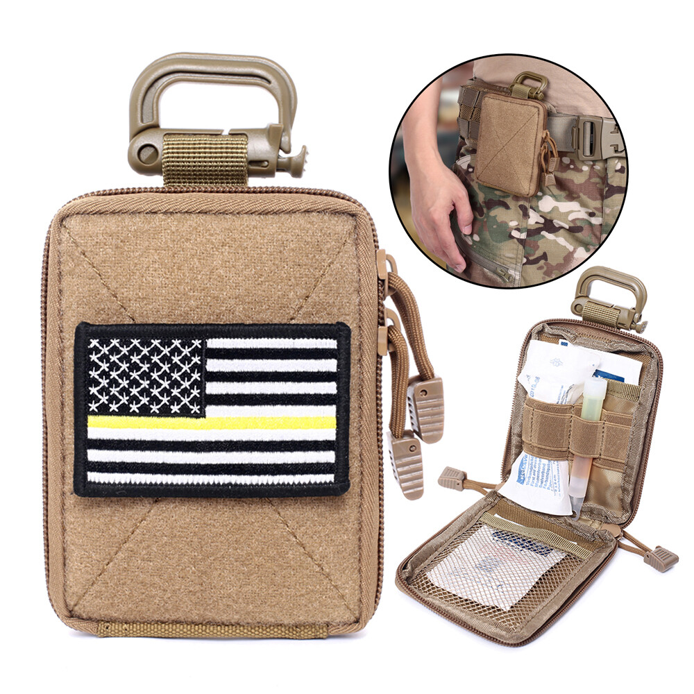 EMT Pouch MOLLE Ifak Pouch Tactical MOLLE Medical First Aid Kit Utility Pouch