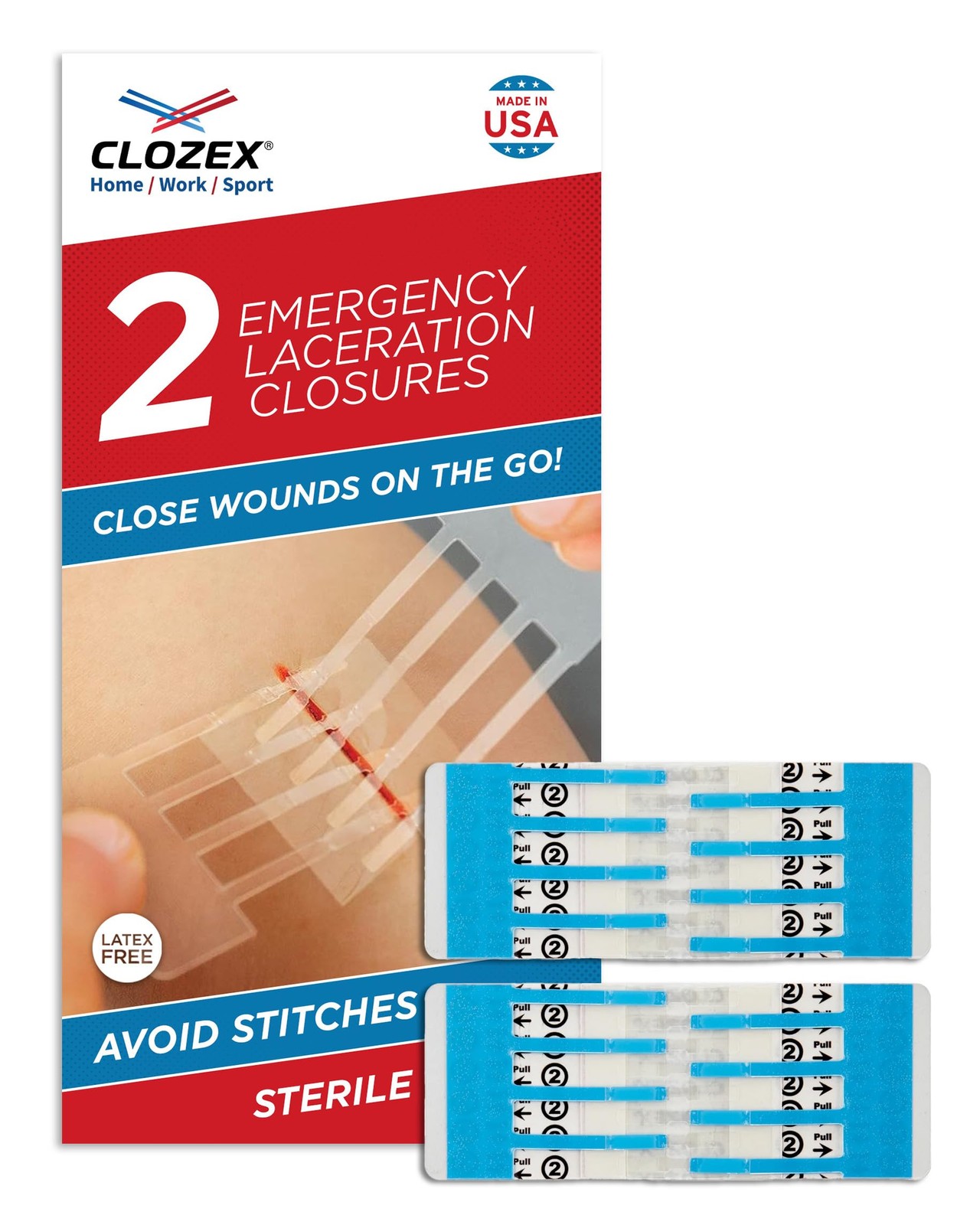 Emergency Laceration Closures – Repair Wounds Without Stitches, Skin Closure Dev